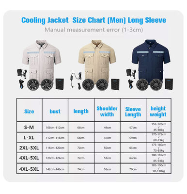 পলিয়েস্টার কটন শীতাতপ নিয়ন্ত্রিত শার্ট M L XL XXL XXXL সাইজ হালকা ধূসর