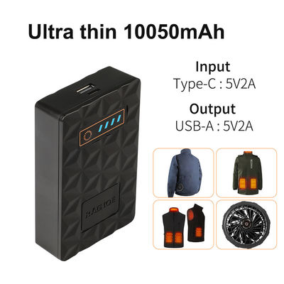 10050mAh উত্তপ্ত ন্যস্ত ব্যাটারি প্যাক উত্তপ্ত শরীর উষ্ণ ব্যাটারি প্যাক