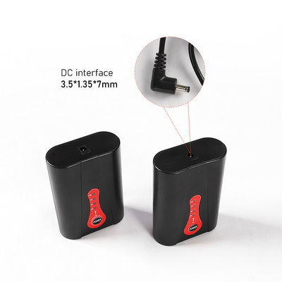 রিচার্জেবল 18650 হিটেড গ্লোভ ব্যাটারি 7.4v 2600mAh 4 নীল এলইডি