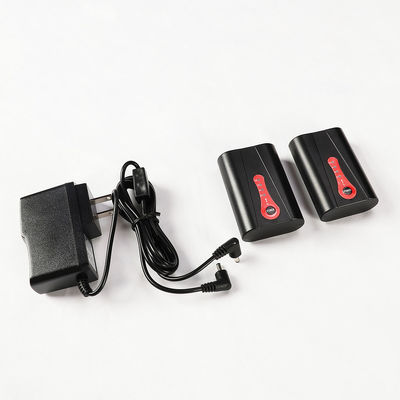 রিচার্জেবল 18650 হিটেড গ্লোভ ব্যাটারি 7.4v 2600mAh 4 নীল এলইডি