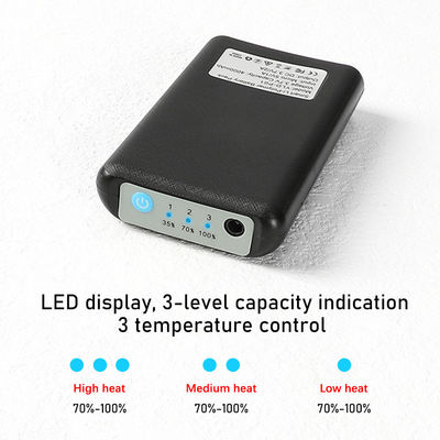 গ্রে 4000mAh ব্যাটারি উত্তপ্ত স্টকিংস থ্রি টেম্প। গিয়ারস উত্তপ্ত কম্প্রেশন মোজা